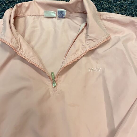 Izod Light pink light jacket sz. S - Picture 2 of 3